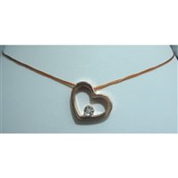 Collana Vai Milano Donna in Argento CUORE - CUORE